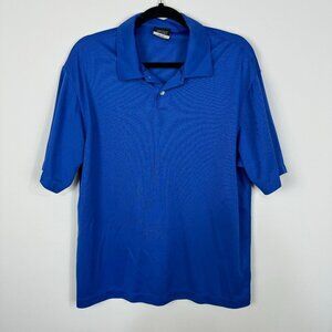 Nike Royal Blue Short Sleeve  Performance Golf Polo Top